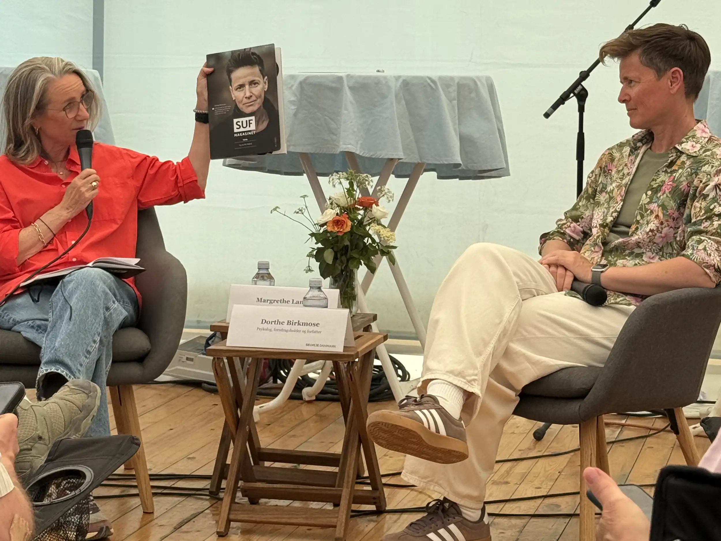 Margrethe Langer og Dorthe Birkmose