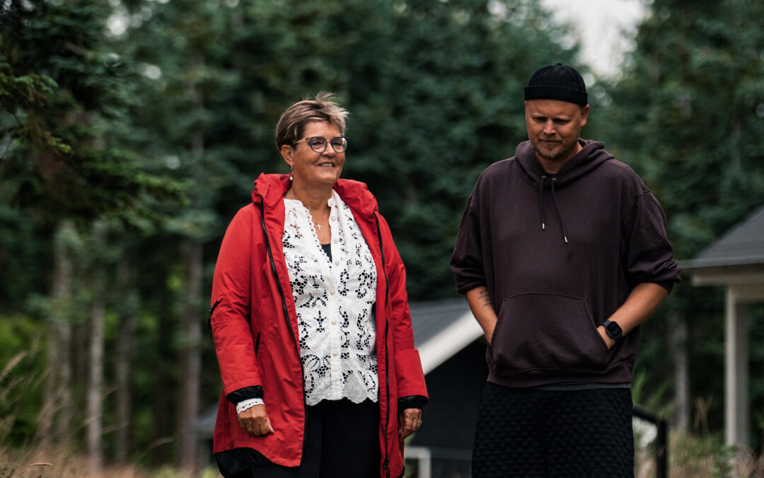 Seks meter ned – og langsomt på vej op igen